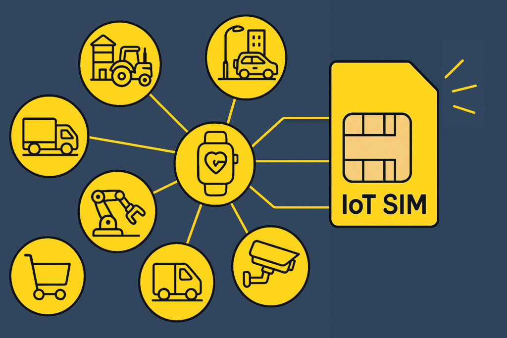 IoT SIM card connecting many solutions