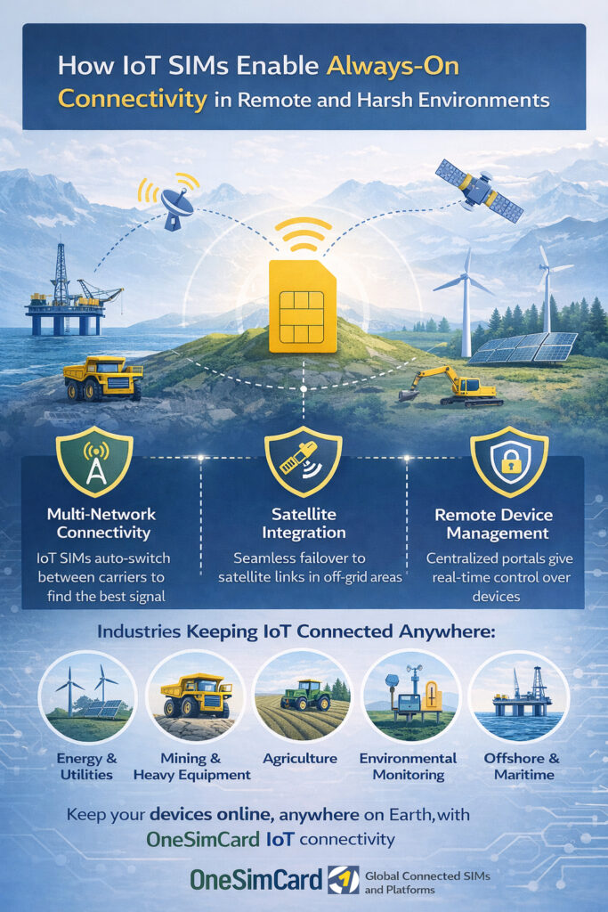 IoT SIM Cards working in harsh conditions